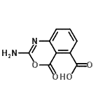 CAS 登录号：32360-48-8， 2-氨基-4-氧代-4H-3,1-苯并恶嗪-5-羧酸