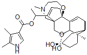 CAS#: 32476-55-4， Batrachotoxinin A, 20-alpha-(4,5-Dimethyl-1H-Pyrrole-3-Carboxylate)