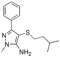 CAS#: 32528-00-0， 2-Methyl-4-(3-Methylbutylsulfanyl)-5-Phenylpyrazol-3-Amine