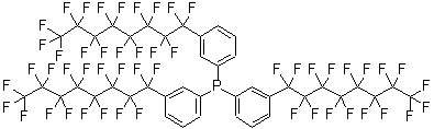CAS#: 325459-91-4， Tris[3-(heptadecafluorooctyl)phenyl]phosphine