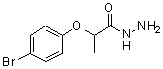 structure of CAS# 325778-59-4, 2-(4-Bromophenoxy)Propanehydrazide;2-(4-bromophenoxy)propanehydrazide;2-(4-Bromophenoxy)propanohydrazide;PROPANOIC ACID,2-(4-BROMOPHENOXY)-, HYDRAZIDE