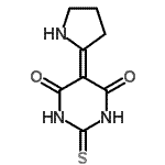 CAS#: 325853-77-8， 5-(2-Pyrrolidinylidene)-2-Thioxodihydro-4,6(1H,5H)-Pyrimidinedione