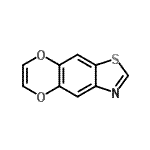 CAS#: 326-25-0， [1,4]Dioxino[2,3-f][1,3]Benzothiazole