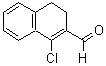 结构式 CAS# 3262-03-1, 1-氯-3,4-二氢-2-萘甲醛