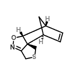 CAS 登录号：326604-80-2， (1S,2S,9R,10R)-8-氧杂-4-硫杂-7-氮杂四环[8.2.1.0<sup>2,6</sup>.0<sup>2,9</sup>]十三-6,11-二烯