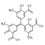 CAS#: 3267-41-2， 3-[(3-Carboxy-4-Hydroxy-5-Methyl-Phenyl)-(3-Carboxy-5-Methyl-4-Oxo-Cyclohexa-2,5-Dien-1-Ylidene)Methyl]-2-Hydroxy-5-Methyl-Benzoic Acid