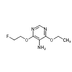 CAS#: 326832-16-0， 4-Ethoxy-6-(2-Fluoroethoxy)-5-Pyrimidinamine