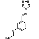 CAS#: 328262-60-8， (E)-1-(3-Ethoxyphenyl)-N-(4H-1,2,4-Triazol-4-Yl)Methanimine