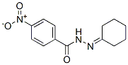 structure of CAS# 329-84-0, N-(Cyclohexylideneamino)-4-Nitrobenzamide;N-(Cyclohexylideneamino)-4-Nitro-Benzamide;Nsc404147;4-09-00-01218 (Beilstein Handbook Reference)