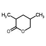 CAS#: 3290-57-1， 3,5-Dimethyltetrahydro-2H-Pyran-2-One