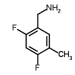 CAS#: 329314-63-8， 1-(2,4-Difluoro-5-Methylphenyl)Methanamine