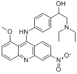 CAS#: 32951-81-8， 2-Diethylamino-1-[4-[(1-Methoxy-6-Nitroacridin-9-Yl)Amino]Phenyl]Ethanol