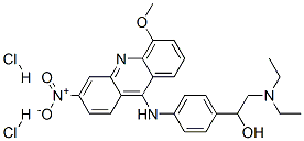CAS#: 32951-87-4， 2-Diethylamino-1-[4-[(5-Methoxy-3-Nitroacridin-9-Yl)Amino]Phenyl]Ethanol Dihydrochloride