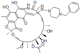CAS#: 33036-09-8， Phenylrifampin