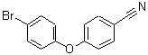 结构式 CAS# 330792-93-3, 4-(4-溴苯氧基)苯甲腈