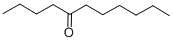 结构式 CAS# 33083-83-9, 5-十一烷酮
