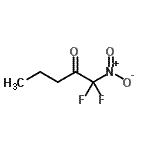 CAS#: 33128-12-0， 1,1-Difluoro-1-Nitro-2-Pentanone