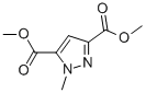 structure of CAS# 33146-99-5, Dimethyl 1-methyl-1H-pyrazole-3,5-dicarboxylate;1-Methyl-1H-Pyrazole-3,5-Dicarboxylic Acid Dimethyl Ester;Methyl Ester Of 1-Methylpyrazole-3,5-Dicarboxylic Acid;1,3,5-TRIMETHYL-PYRAZOLE-3,5-DICARBOXYLATE