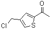 CAS#: 33148-79-7， 1-[4-(Chloromethyl)-2-Thienyl]Ethanone