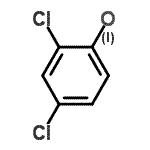 CAS#: 3317-66-6， 2,4-dichloro-1-lambda<sup>1</sup>-oxidanyl-benzene