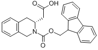 结构式 CAS# 332064-67-2, 芴甲氧羰基-(R)-2-四氢异喹啉乙酸
