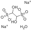 structure of CAS# 332360-05-1, Glyoxal Sodium Bisulfite Adduct Hydrate;Zinc04261826