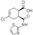 结构式 CAS# 332374-77-3, (1R,6S)-4-氯-6-(1,3-噻唑-2-基氨基甲酰)环己-3-烯-1-羧酸