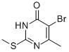 CAS#: 33238-63-0， 5-Bromo-6-Methyl-2-Methylsulfanyl-1H-Pyrimidin-4-One