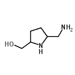 CAS#: 33251-92-2， [5-(Aminomethyl)-2-Pyrrolidinyl]Methanol