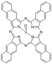 structure of CAS# 33273-15-3, Vanadyl 2,3-Naphthalocyanide