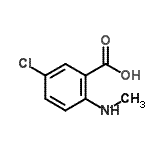 CAS#: 33280-14-7， 5-Chloro-2-(Methylamino)Benzoic Acid