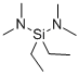 structure of CAS# 33287-52-4, Bis(Dimethylamino)Diethylsilane;BIS(DIMETHYLAMINO)DIETHYLSILANE