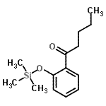 CAS#: 33342-91-5， 1-{2-[(Trimethylsilyl)Oxy]Phenyl}-1-Pentanone