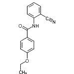 CAS#: 333442-31-2， N-(2-Cyanophenyl)-4-Ethoxybenzamide