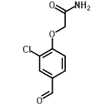 CAS#: 333743-26-3， 2-(2-Chloro-4-Formylphenoxy)Acetamide