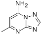 结构式 CAS# 33376-96-4, 5-甲基-[1,2,4]三唑并[5,1-b]嘧啶-7-胺