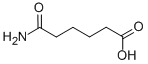 structure of CAS# 334-25-8, 6-Amino-6-Oxo-Hexanoic Acid;6-AMINO-6-OXO-HEXANOIC ACID;6-Oxo-6-Aminohexanoic Acid;Adipic Acid Monoamide