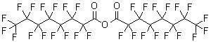 结构式 CAS# 33496-48-9, 全氟辛酸酐