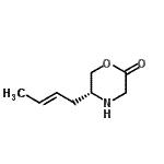 CAS#: 334994-41-1， (5R)-5-[(2E)-2-Buten-1-Yl]-2-Morpholinone