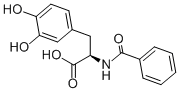 CAS#: 33515-36-5， 2-(Benzoylamino)-3-(3,4-Dihydroxyphenyl)Propanoic Acid