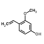 CAS#: 335162-49-7， 3-Methoxy-4-Vinylphenol