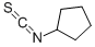 structure of CAS# 33522-03-1, Cyclopentyl Isothiocyanate;Isothiocyanatocyclopentane;Cyclopentyl Isothiocyanate;Bb_Sc-1811