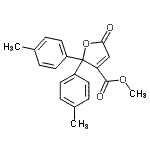 CAS#: 33545-33-4， Methyl 2,2-Bis(4-Methylphenyl)-5-Oxo-2,5-Dihydro-3-Furancarboxylate
