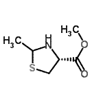 CAS#: 336193-86-3， Methyl (4R)-2-Methyl-1,3-Thiazolidine-4-Carboxylate