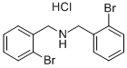structure of CAS# 336615-45-3, Bis(2-Bromobenzyl)Amine Hydrochloride;2,2'- DIBROMODIBENZYLAMINE HYDROCHLORIDE;BIS(2-BROMOBENZYL)AMINE HYDROCHLORIDE;BIS(2-BROMOBENZYL)AM