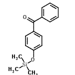 CAS 登录号：33663-72-8， 苯基{4-[(三甲基硅烷基)氧基]苯基}甲酮