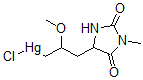 CAS#: 3367-30-4， Chloro-[2-Methoxy-3-(1-Methyl-2,5-Dioxoimidazolidin-4-Yl)Propyl]Mercury