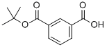 structure of CAS# 33704-19-7, 3-(Tert-Butoxycarbonyl)Benzoicacid;1,3-Benzenedicarboxylic Acid, Mono(1,1-Dimethylethyl) Ester;Mono-(Tert-Butyl) Isophthalate