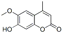 CAS#: 3374-03-6， 7-Hydroxy-6-Methoxy-4-Methylchromen-2-One
