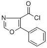 structure of CAS# 337508-64-2, 5-Phenyl-1,3-Oxazole-4-Carbonyl Chloride;5-Phenyl-1,3-Oxazole-4-Carbonyl Chloride ,97%;4-Oxazolecarbonyl Chloride, 5-Phenyl- (9CI);5-PHENYL-1,3-OXAZOLE-4-CARBONYL CHLORIDE